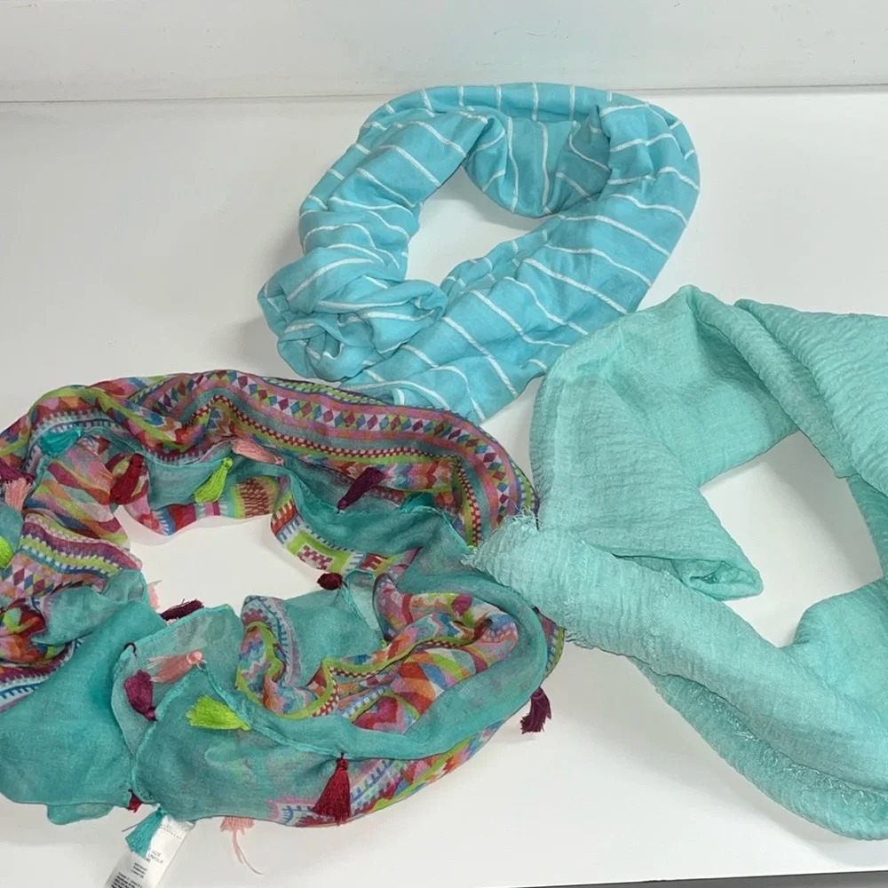 3 imperfect scarves women’s boho bohemian colorful scarves‎ forever 21 target